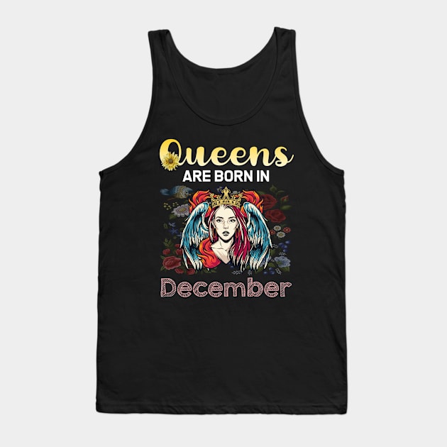 Queen Fire December Tank Top by symptomovertake